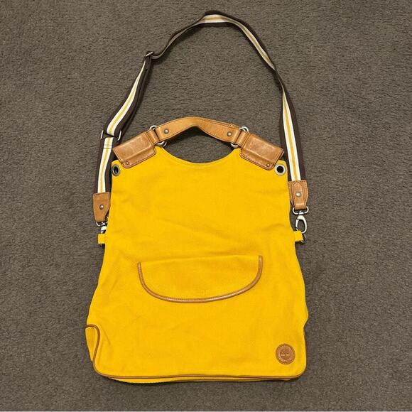Timberland Canvas Crossbody Messenger Bag - Picture 4 of 9